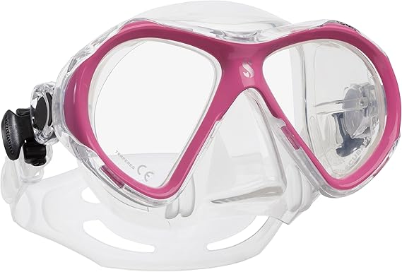 SCUBAPRO Spectra Mini Scuba Mask with EZ Equalize Nose Pocket for Small Divers
