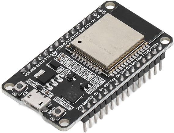 ESP32 Development Board Module, 30 Pin 2.4GHz WiFi Bluetooth 2 in 1 Microcontroller Processor for Communication Connectivity