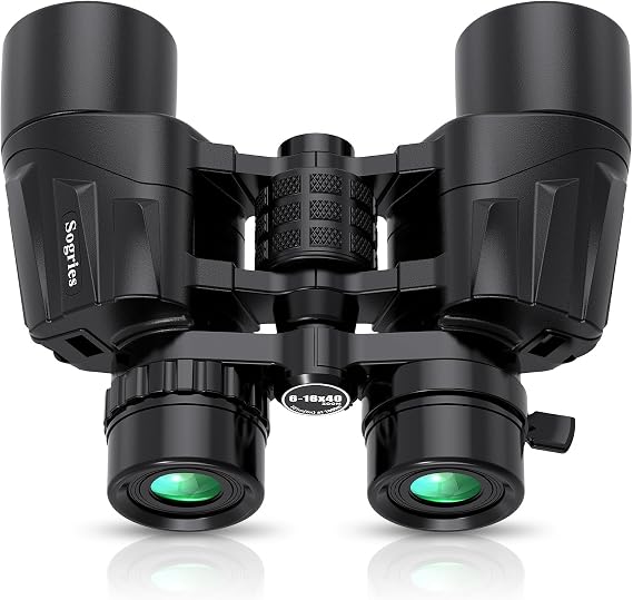 Sogries 6-16x40 Zoom Binoculars for Adults High Powered Alaska Cruise Ship | Stargazing Binoculars with Zoom Bird Watching Camping Hiking Travel Concert Long Range Binoculars Waterproof Clear Low Light