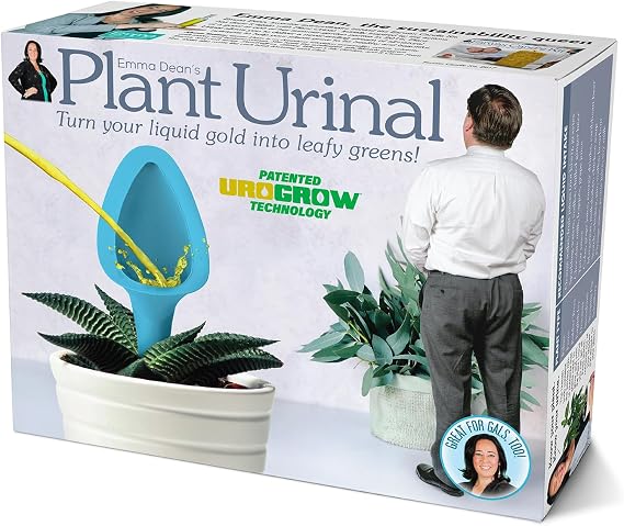 Prank-O Plant Urinal Prank Gift Box Funny Empty Gag Gift Packaging for White Elephant, Christmas & Office Parties, Hilarious Joke Gift Box to Hide Real Presents for Men & Coworkers