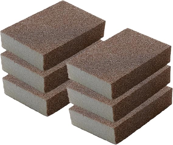 1/2/4/5/6/8Pcs Magic Sponge Eraser Carborundum Removing Rust Cleaning Brush Descaling Clean Rub for Cooktop Pot Kitchen Sponge