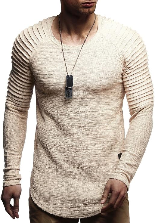 Leif Nelson LN8129 Men's Oversized Hoodie Sweatshirt