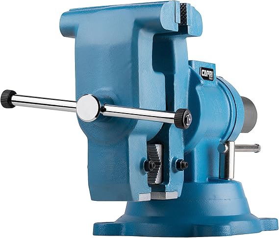 Capri Tools 10518 Rotating Base and Head Bench Vise, 5"