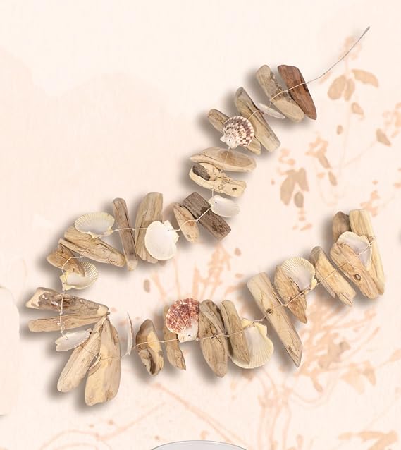 HS Driftwood & Shell Nautical Garland