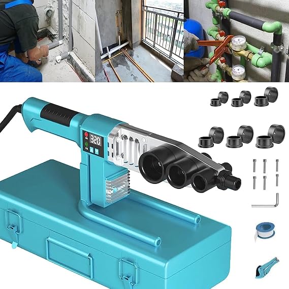 Plastic Pipe Welding Machine,Ppr Pipe Fusion Welder, Hot-Melt Plastic Water Pipe Welder