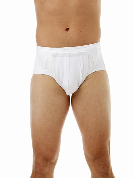 Underworks INGUINAL HERNIA SUPPORT BRIEF Small 28-32 Waist