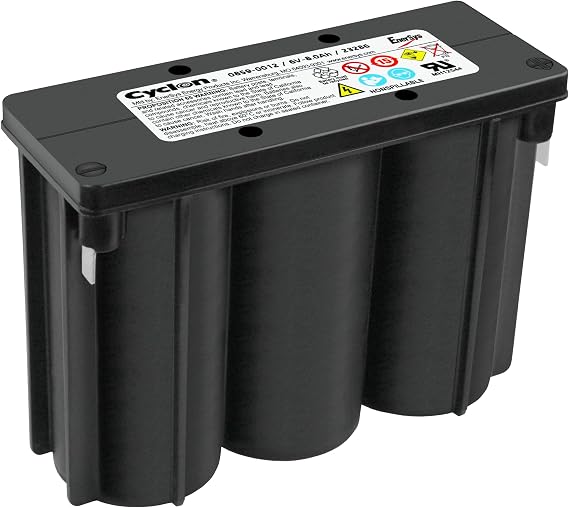 0859-0012 8.0 Ah for All vendor 6.0 Volt Batteries