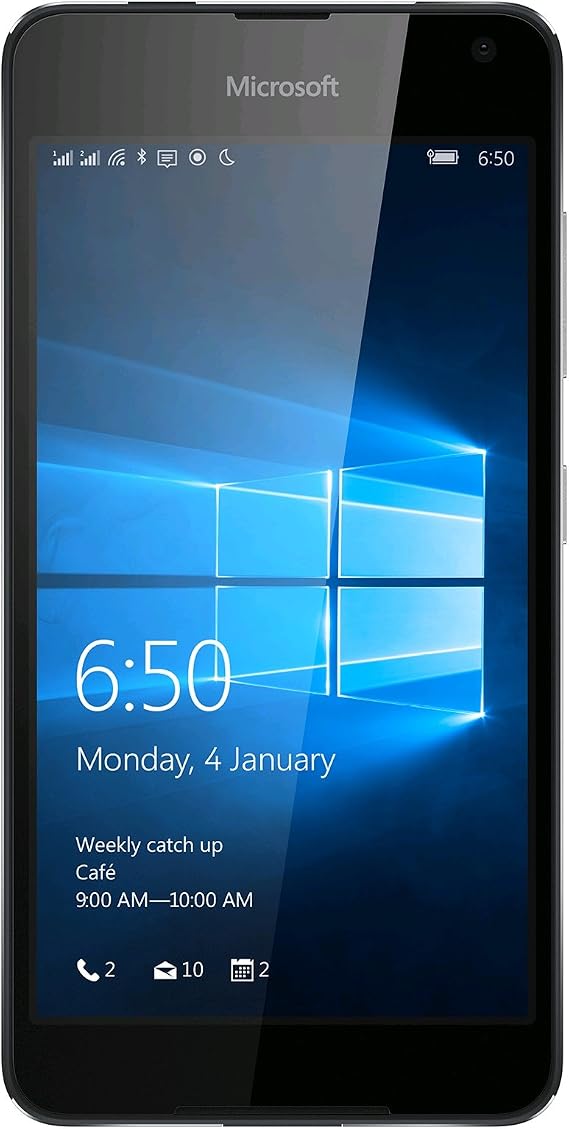 Microsoft Lumia 650 (Dual SIM) SIM-Free Smartphone - Black/Silver