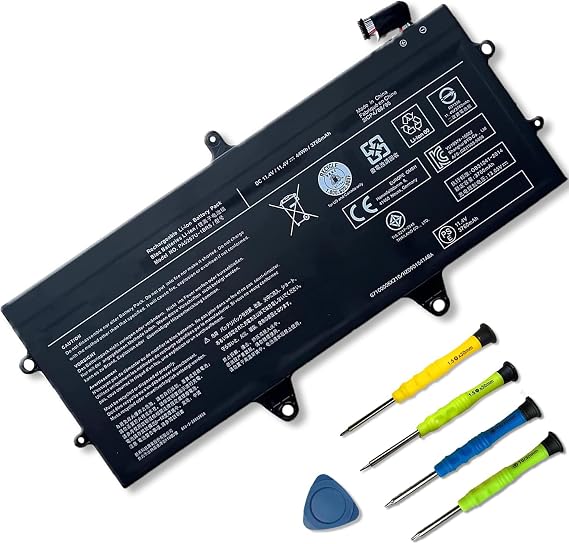 PA5267U-1BRS 44Wh Laptop Battery Compatible with Toshiba Portege X20W X20W-D X20W-D-10R X20W-E X20W-D-11T Series Notebook 11.4V 3760mAh 933321-852 HSTNN-LB8G