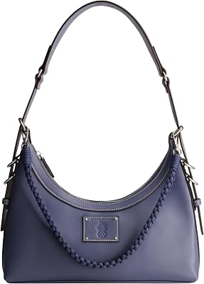 Tommy Bahama Hobo Bag, Womens Zip-Top Handbag with Adjustable Shoulder Strap, Navy, One Size