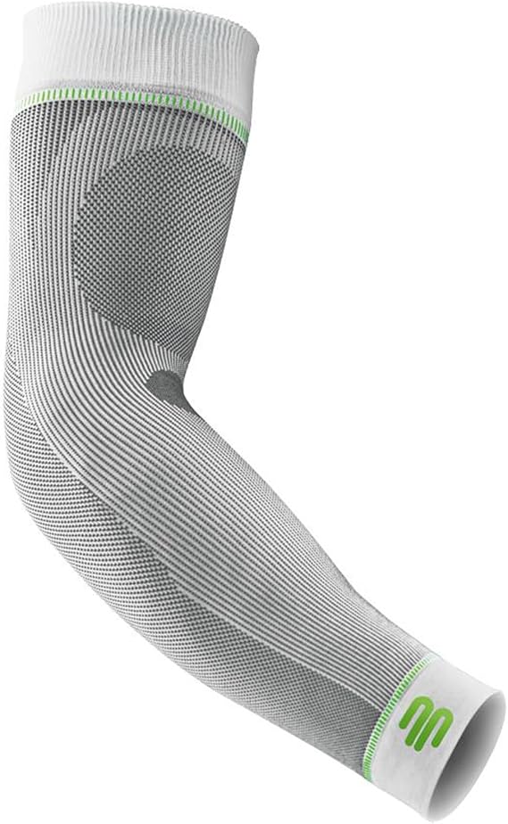 Bauerfeind Sports Compression Arm Sleeves - Gradient Compression Improves Oxygen/Blood Circulation - 1 Pair