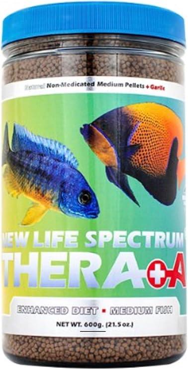 New Life Spectrum Thera+A Medium Fish, 2mm-2.5mm, 250 Grams, Pellet
