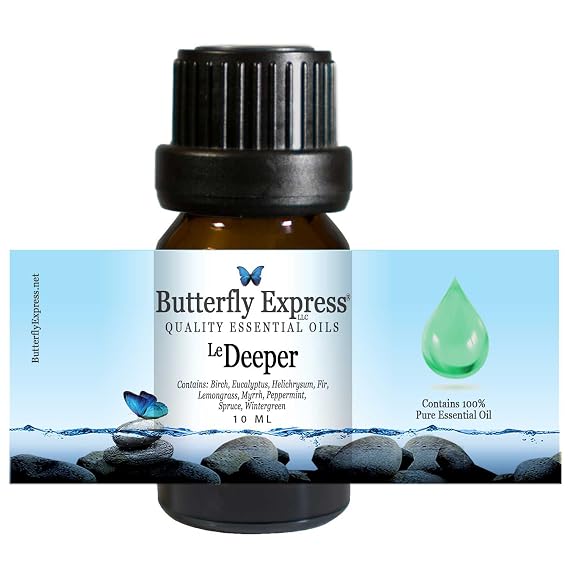 Le Deeper Essential Oil Blend 10ml - 100% Pure - by Butterfly Express