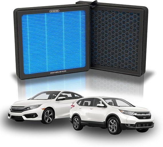 Cabin Air Filter, for Honda CR-V, Civic, Accord, Odyssey, HR-V, Clarity, CR-Z, Fit, Insight, Acura MDX, RDX, TLX, Integra (CF11182)