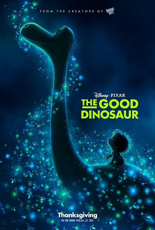 THE GOOD DINOSAUR Original Movie Poster 27x40 - DS - VERSION B - ANNA PAQUIN - STEVE ZAHN - SAM ELLIOTT