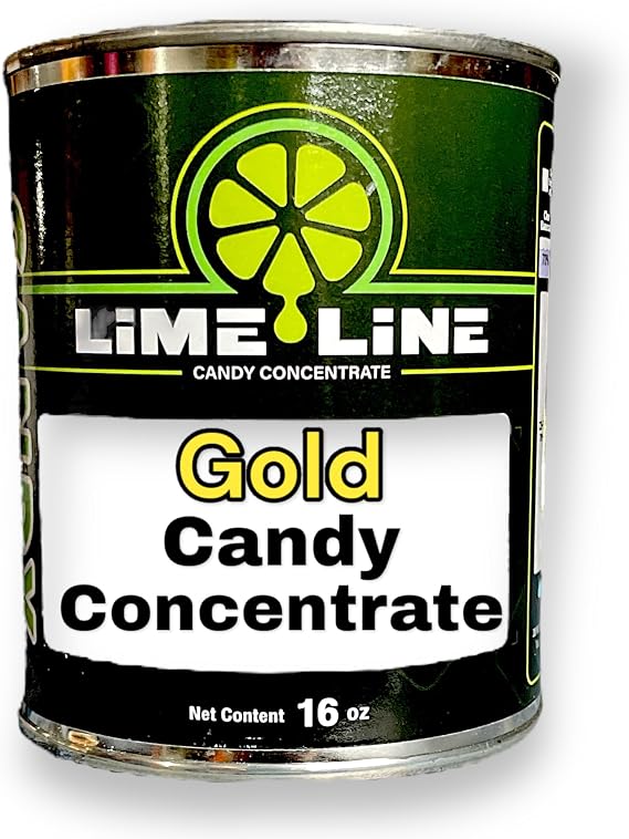 LiME LiNE Transparent Candy Concentrate, Solvent based for Automotive Custom Painting: Mega 16oz (Gold Candy 16oz)