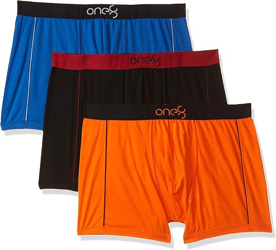one8 by Virat Kohli Men's Cotton Trunks (Pack of 3)