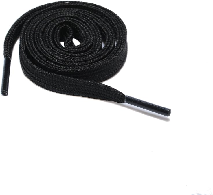 Flat Shoelaces Wide Shoes Lace (3 Pair) - Wide Shoelaces - Flat Shoe Laces for Sneakers and Shoes