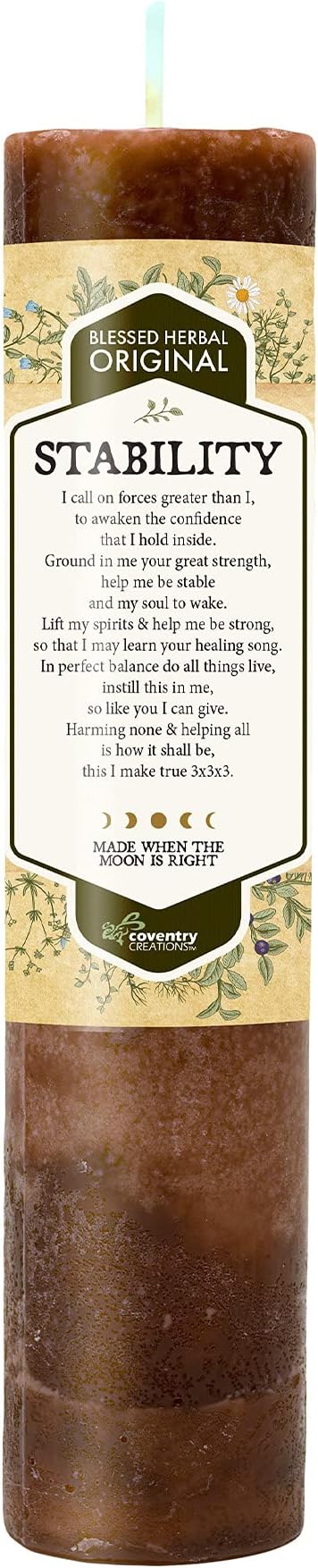 Blessed Herbal Stability Candle