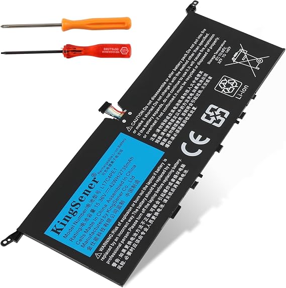 L17C4PE1 Battery for Leno-vo IdeaPad 730S Yoga S730 42WH 15.36V | Compatible with Leno-vo IdeaPad 730S-13IWL Yoga S730-13IWL S730-13IML Replaces L17C4PE1 L17M4PE1 5B10R32748 5B10W67276