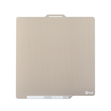 Dual-Sided PEI Honeycomb & Carbon Fiber Pattern Build Plate 180x180mm - Compatible with Bambu Lab A1 mini 3D Printers Re-Engineered PEI Coating for Enhanced Adhesion & Durability