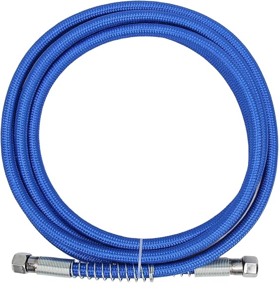 Tyenaza 3m/9.8ft Silicone Rubber Steam Hose for Steam Irons and Boilers, Blue, 1 Pack