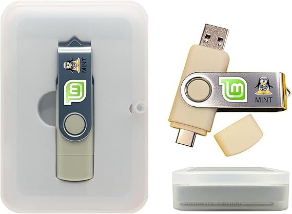 Linux Mint Cinnamon Bootable USB for PC | Install or run Linux Mint live from USB, with office, multimedia apps and Windows alternative use