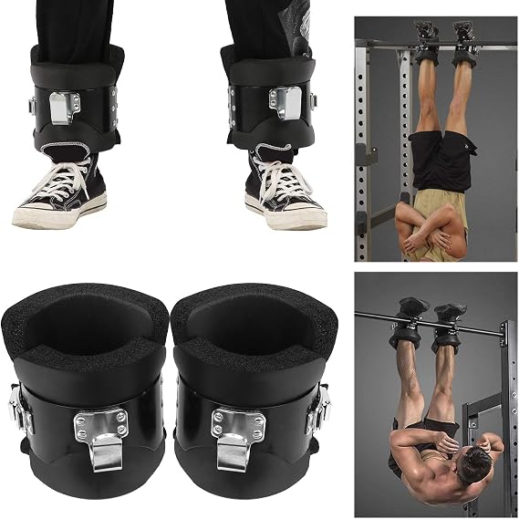 Hanging Pull Up Boots, 220.5lb Inversion Hang Up Boots, for Sports Adult Gym Outdoor