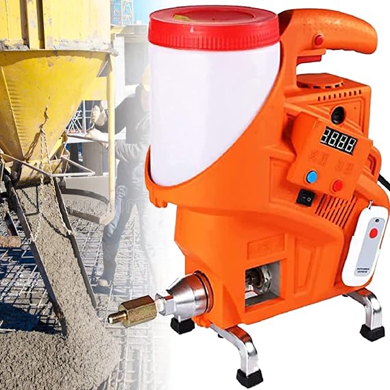 EAGLEG Grouting Gun Grout Injection Pump, 900W High Pressure Epoxy Polyurethane Foam Injection Pump for Concrete Crack Leak Repair in Pool House Roof Grouting Machine