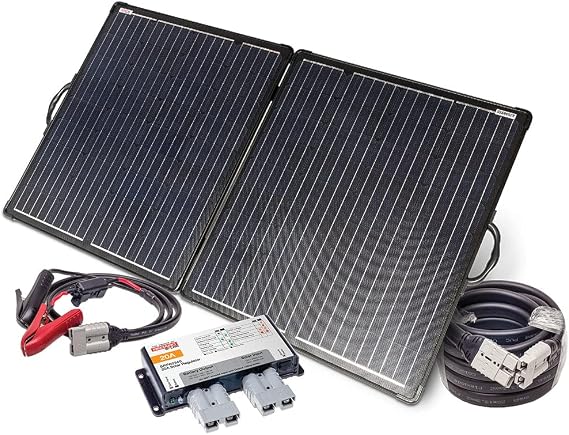 200W Folding Solar Panel Kit