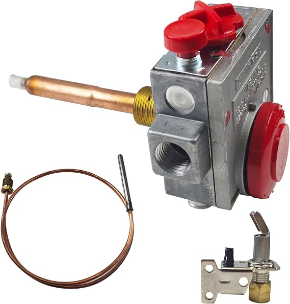 110-326 Gas Water Heater Control Valve with 1-3/8" Shank, 2.2" W.C