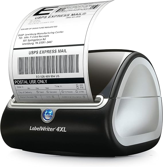 DYMO LabelWriter 4XL Shipping Label Printer, Prints 4x6 Extra Large Shipping Labels