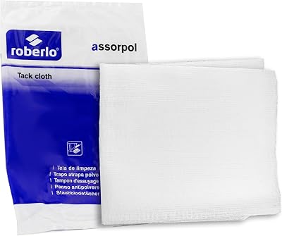 Assorpol Professional Grade Anti-Static Tack Cloths for Automotive, Painting, Woodworking, Metal - Removes Dust, Sanding Particles, Cleans Surfaces, and Staining - Pack of 100-18x36