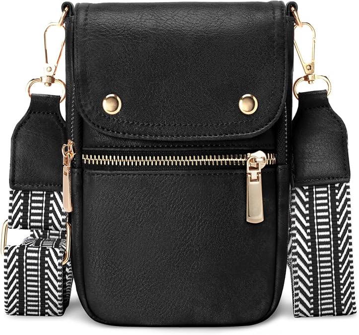 Small Crossbody Bags for Women, Cell Phone Wallet Purses with Card Slots and Adjustable Strap for Travel Casual