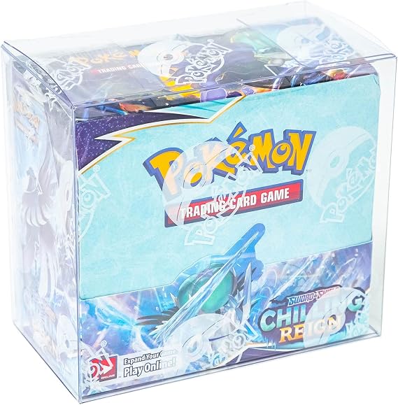 Platinum Protectors Plastic Case for Pokemon Booster Box .50mm Thick