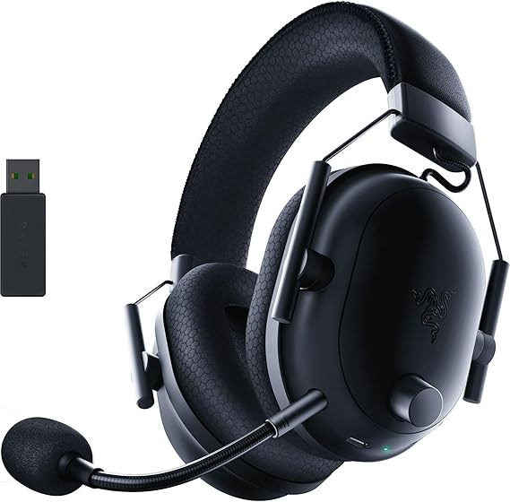 Razer BlackShark V2 Pro Wireless Gaming Headset, 70 Hr Battery, Black