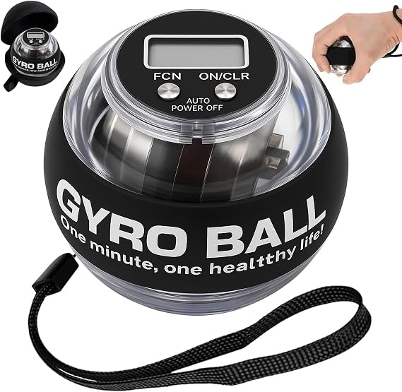 Wrist Power Gyro Ball with Counter