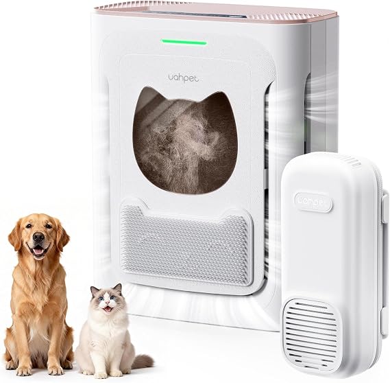 uahpet Pet Air Purifier Pink and Pet Nano Deodorizer