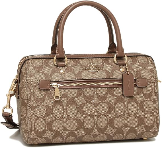 Coach Bag Shoulder Bag F83607 83607 Signature Rowan Satchel Women's Outlet Product Brand Parallel Import, 1 pc