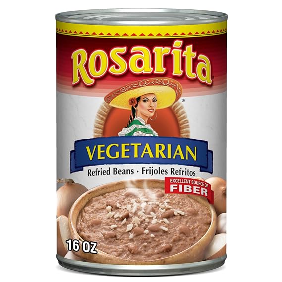 Rosarita Vegetarian Refried Beans, 16 oz