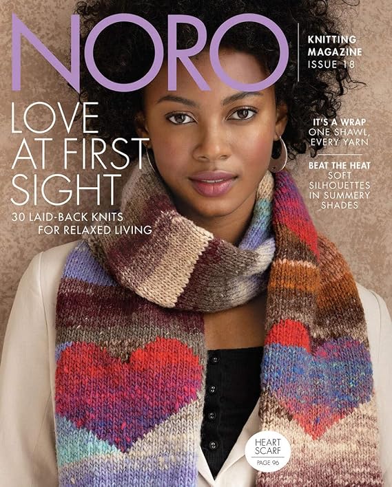 Noro Knitting Magazine 18, Spring-Summer 2021, 30 Patterns