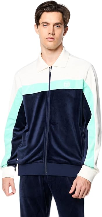 Sergio Tacchini Lazaro Velour Track Jacket