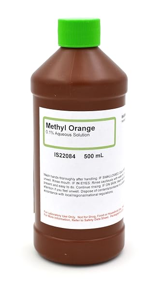 ALDON Innovating Science 0.1% Aqueous Methyl Orange Solution, 500mL - The Curated Chemical Collection