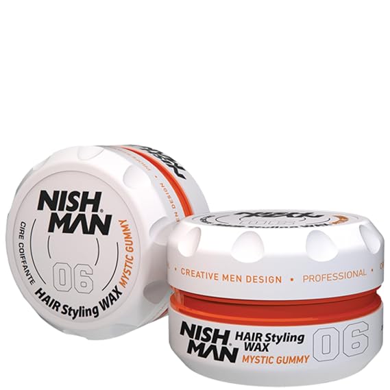 Nishman Hair Styling Gel Wax Mystic Gummy 06