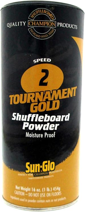 #2 Speed Shuffleboard Powder Wax - 1 Pack Sunglo Powder Wax