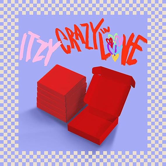 itzy ITZY - Crazy in Love [YEJI ver.] (1st Album) Album+Pre Order Folded Limited Poster+CultureKorean Gift(Decorative Stickers, Photocards)