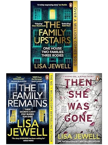 Lisa Jewell Collection 3 Books Set (The Family Upstairs, Watching You, Then She Was Gone)