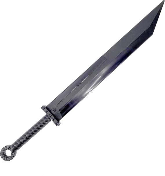 Black Polypropylene Battle Sword (37")