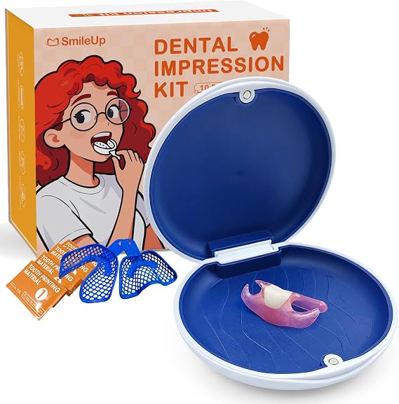 Custom Partial Denture for Missing Tooth with Impression Kit (1 Tooth)
