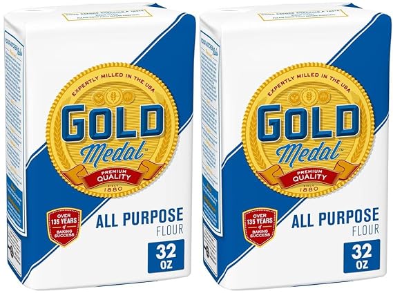 Vending 2 U Gold Medal Flour All-Purpose, 2 lbs, Pack of 2